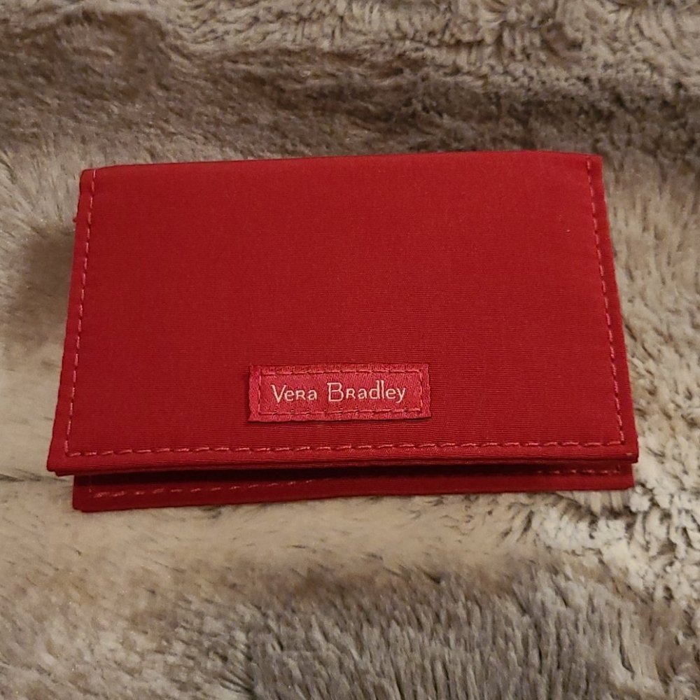 Vera bradley RFID card case pink